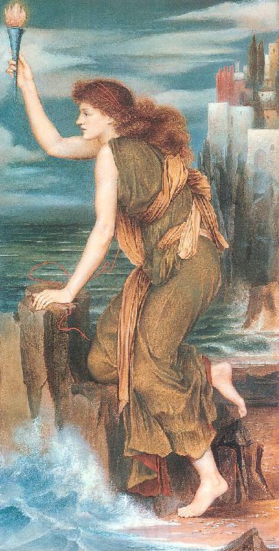 Morgan, Evelyn De Hero Awaiting the Return of Leander